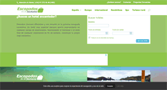 Desktop Screenshot of escapadasfindesemana.net